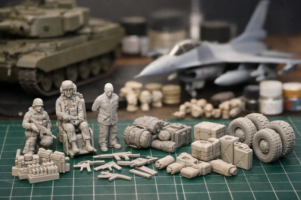 How to Select Resin Accessories for Scale Kits (13.08.26)